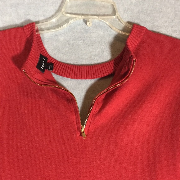 TORRID Long Sleeve Long Line Tunic with Crisscross Front and Zipper Back - Picture 9 of 14